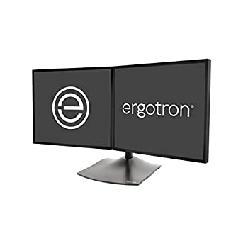 【中古】【インポート品・未当て嵌める】Ergotron 33-322-200 DS100 Dual-Monitor Desk Stand%ｶﾝﾏ% Horizontal - Stand by Ergotron
