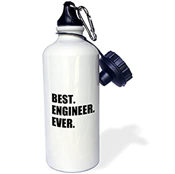【中古】【インポート品・未当て嵌める】3dRose wb_184997_1 Best Farmer Ever-Fun Gift for Farming Job-Farm-Black Text Sports Water Bottle%ｶﾝﾏ% 21 薬局衡オンス%ｶﾝﾏ% White by 3dRose [並行