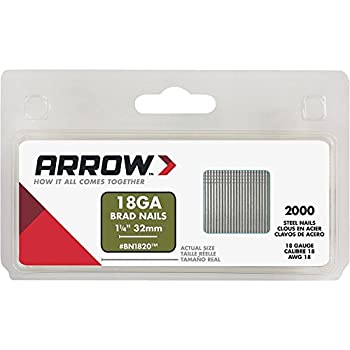 【中古】【輸入品・未使用】矢印ファスナーbn1820cs 1???1?/ 4?%ﾀﾞﾌﾞﾙｸｫｰﾃ%ネイルBrad 1000カウント