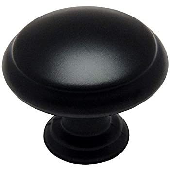 【中古】【輸入品・未使用】Cosmas 5422?FBフラットブラックキャビネットハードウェアマッシュルームノブ???25パック