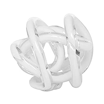【中古】【輸入品・未使用】Torre & Tagus 901746A Orbit Glass Decor Ball%ｶﾝﾏ% Small-White by Torre & Tagus [並行輸入品]