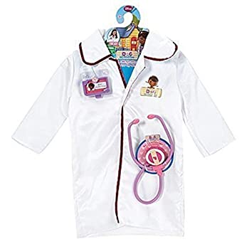 【中古】【輸入品・未使用】[ジャストプレイ]Just Play Disney Doc McStuffins Dress Up Doctor Coat Costume Set 90540 [並行輸入品]｜スカイマーケットプラス