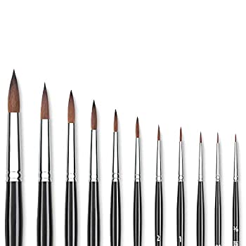 【中古】【輸入品・未使用】Princeton (1-Pack) 7050 Kolinsky Sable Short Handle Watercolor Paint Brush Size 1 Round 7050R-1--Best Watercolor Brush by Princeton｜スカイマーケットプラス