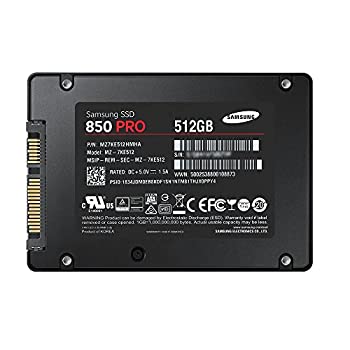 【中古】【インポート品・未当て嵌める】Samsung 512?GB 850?Pro 2.5?%ﾀﾞﾌﾞﾙｸｫｰﾃ% 3?- D垂直方向SATA III内蔵ソリッドステート運転(SSD)mz-7ke512生物戦