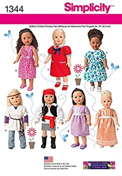 【中古】【輸入品・未使用】Simplicity Crafts Doll Clothes-ONE SIZE (並行輸入品)