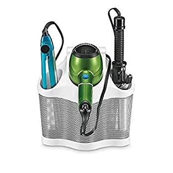【中古】【輸入品・未使用】(White) - Polder Style Station - Hair Styling Storage Unit - Heat Resistant and Ideal for Blow Dryers%ｶﾝﾏ% Curling Irons%ｶﾝﾏ% Brushes &