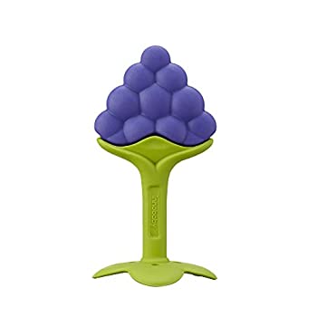 【中古】【インポート品・未当て嵌める】Innobaby Teethin\u0027 Smart Ez Grip Massaging Teether%ｶﾝﾏ% Grape by Innobaby [並行輸入品]