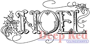 【中古】【輸入品・未使用】Deep Red Cling Stamp 3%ﾀﾞﾌﾞﾙｸｫｰﾃ%X1.5%ﾀﾞﾌﾞﾙｸｫｰﾃ%-Vintage Noel (並行輸入品)｜スカイマーケットプラス