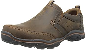 【中古】【輸入品・未使用】Skechers USA Men's Montz Devent Slip-On Loafer (Dark Brown%ｶﾝﾏ% 14)