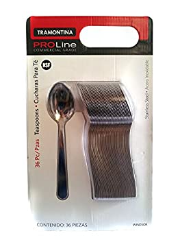 【中古】【輸入品・未使用】Tramontina Pro Line 36 Teaspoons Commercial Grade Stainless Steel (1%ｶﾝﾏ% A) by Tramontina