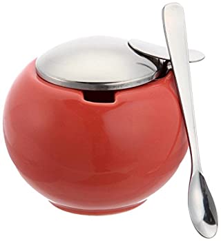 【中古】【輸入品・未使用】Bee House Ceramic Small Sugar Bowl (Carrot) by Bee House (Zero Japan)