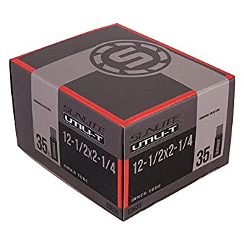 【中古】【輸入品・未使用】Sunlite Utili-T Standard Schrader Valve Tubes%ｶﾝﾏ% 12.5 x 2.25%ﾀﾞﾌﾞﾙｸｫｰﾃ% / 35mm%ｶﾝﾏ% Black 141［並行輸入］
