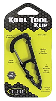 【中古】【輸入品・未使用】Bison Designs Kool Tool Klip SAE Standard Keychain (10-Piece)%ｶﾝﾏ% Grey by Bison