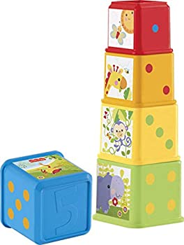 【中古】【インポート品・未当て嵌める】Fisher-Price Bunte Stapelwuerfel [並行輸入品]