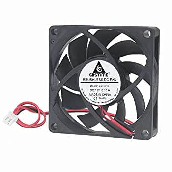 【中古】【インポート品・未当て嵌める】GDSTIME 70粍 x 70粍 x 15粍 12V 毛はらい受け答えDC冷やかす気違い