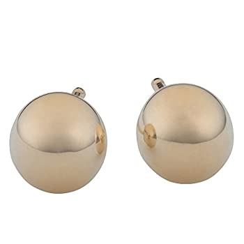 【中古】【輸入品・未使用】10?K Gold High Polish 6?mmスタッドボールイヤリング｜スカイマーケットプラス