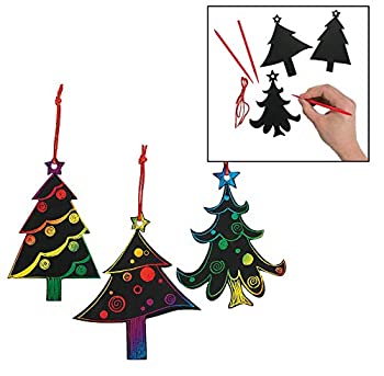 【中古】【輸入品・未使用】Magic Color Scratch Christmas Tree Ornaments (24 Count) - Crafts for Kids & Ornament Crafts by Magic Color Scratch Reindeer Ornaments [