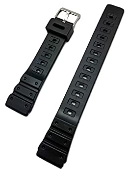 【中古】【輸入品・未使用】20?mmブラックラバー時計バンド???-快適、耐久性PVC素材