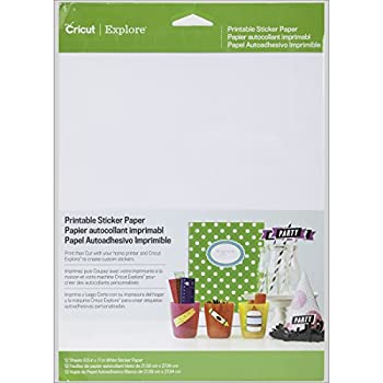 【中古】【輸入品・未使用】Cricut Printable Sticker Paper for Scrapbooking by Cricut [並行輸入品]｜スカイマーケットプラス