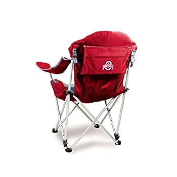 【中古】【輸入品・未使用】NCAA リクライニングキャンプチェア レッド