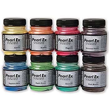 【中古】【輸入品・未使用】Pearl Ex Pigment Chromatic 8 Color Set by Jacquard｜スカイマーケットプラス