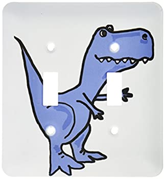 【中古】【輸入品・未使用】3drose LSP _ 200181?_ 2?FunnyブルーTrex恐竜漫画ダブル切り替えスイッチ