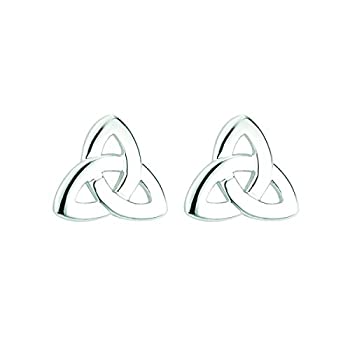 【中古】【輸入品・未使用】Trinity KnotイヤリングシルバーメッキIrish Made｜スカイマーケットプラス