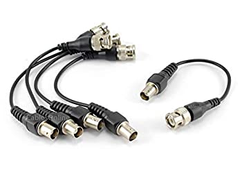 【中古】【インポート品・未当て嵌める】CablesOnline%ｶﾝﾏ% 5-PACK 15糎 RG174 BNC Male/Female Coax Jumper Cable%ｶﾝﾏ% (R-BE00-5)