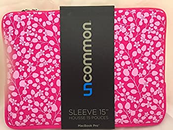 【中古】【輸入品・未使用】Uncommon LLCバブルフラワーピンクネオプレンスリーブカバーfor 15インチMacbook Pro (s0051-c)