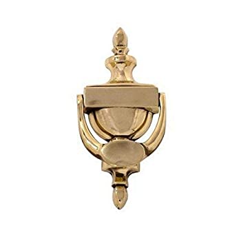 【中古】【輸入品・未使用】Brass Accents Inc A03-K4003-605 Camden Knocker 7.56 in. Polished Brass|スカイマーケットプラス
