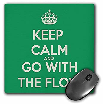 【中古】【輸入品・未使用】3drose Keep Calm and Go with the Flowグリーンマウスパッド( MP _ 200858?_ 1?)｜スカイマーケットプラス 13,401円