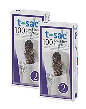 【中古】【インポート品・未当て嵌める】T-Sac Tea Filter Bags%ｶﾝﾏ% Disposable Tea Infuser%ｶﾝﾏ% Number 2-Size%ｶﾝﾏ% 2 to 4-Cup Capacity%ｶﾝﾏ% Set of 200 by T-Sac [並行輸入品]
