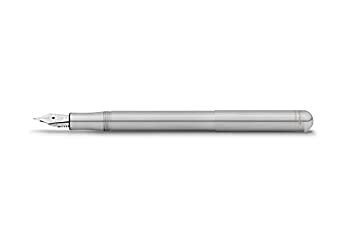 【中古】【インポート品・未当て嵌める】Kaweco Liliput fountain pen Stainless Steel Nib: M