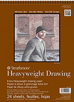 【中古】【輸入品・未使用】Strathmore STR-400-214 No.100 Heavyweight Drawing Pad%ｶﾝﾏ% 14 by 17 by Strathmore｜スカイマーケットプラス