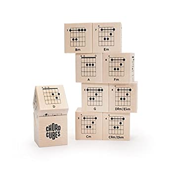 【中古】【輸入品・未使用】Uncle Goose Chord Cubes Guitar Blocks - Made in USA|スカイマーケットプラス