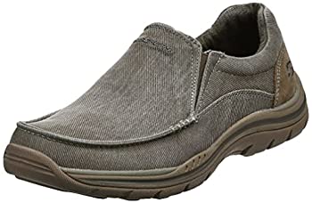 【中古】【輸入品・未使用】Skechers Men's Expected Avillo Relaxed-Fit Slip-On Loafer%ｶﾝﾏ%Khaki%ｶﾝﾏ%13 D US