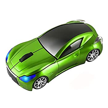 【中古】【インポート品・未当て嵌める】(チュウィ) CHUYI無線電話スポーツカー光学式二十日鼠 電子計算機/ノートパソマイコン用万物の霊長科学技術青写真二十日鼠 緑であること コマーシャル0029D