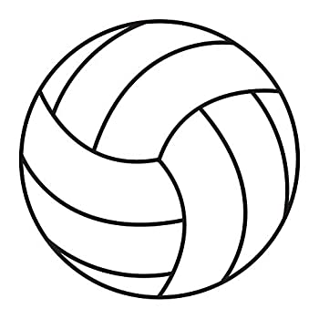 【中古】【輸入品・未使用】バレーボールブラックビニールデカールステッカー 13インチMacbook用