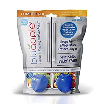 【中古】【インポート品・未当て嵌める】青色アップル Bluapple 蔬菜 果物 鮮度守りつづけるどんぶり鉢 1年ジャズバンド風呂敷き包み 並行輸入品 キッチン用品・食器・調理器具-保存容器・キャニスター