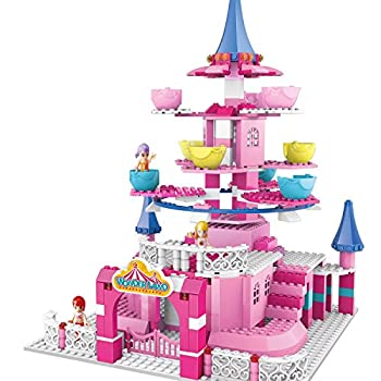 【中古】【輸入品・未使用】Ztrend Wonderland Deluxe Coffee Cup Geared Motion Building Block Toy Set