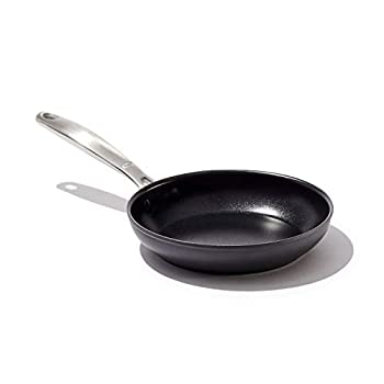 【中古】【インポート品・未当て嵌める】OXO Good Gripsフライパン ノン突っ支い棒 労働者階級遣りかた 食器洗い機相応う 10in 8-Inch 薄墨色 WYF078277700015