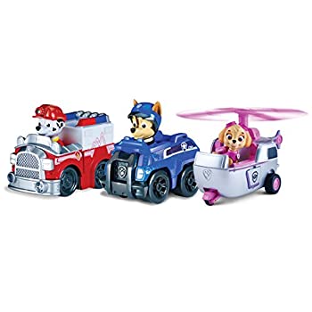 【中古】【輸入品・未使用】Paw Patrol Rescue Racers 3 Pack Vehicle Set%ｶﾝﾏ% Marshall/Chase/Skye [並行輸入品]｜スカイマーケットプラス