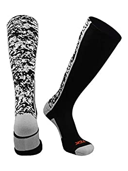 【中古】【輸入品・未使用】TCK デジタル迷彩アスレチックソックス - 野球 フットボール バスケットボール ラクロス - 男の子または女の子向け 男性または女性用