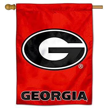 【中古】【輸入品・未使用】UGA Bulldogs家フラグバナー