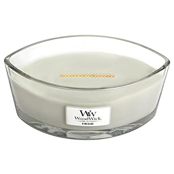 【中古】【輸入品・未使用】WoodWick 76106 Fireside HearthWick Candle%カンマ% White by Woodwick|スカイマーケットプラス