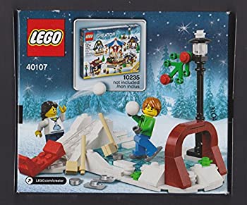 【中古】【インポート品・未当て嵌める】Lego レゴホリデー冬の滑る一こま 40106 並行輸入品