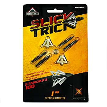 【中古】【輸入品・未使用】Slick Trick ブロードヘッド 1インチ スタンダード 4個パック
