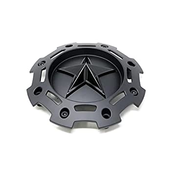 【中古】【輸入品・未使用】XD シリーズ KMC 811 Rockstar 2 マットブラック スターセンターキャップ SC-198 SC-190