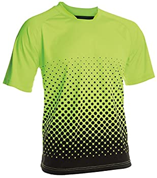 【中古】【輸入品・未使用】(Size Adult Small%カンマ% Neon Green/Black) - Vizari Ventura Short Sleeve Goalkeeper Jersey|スカイマーケットプラス