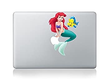【中古】【輸入品・未使用】リトルマーメイド アリエル 人魚姫　Macbook13.15インチ対応 ステッカー 14.30 [並行輸入品]画像